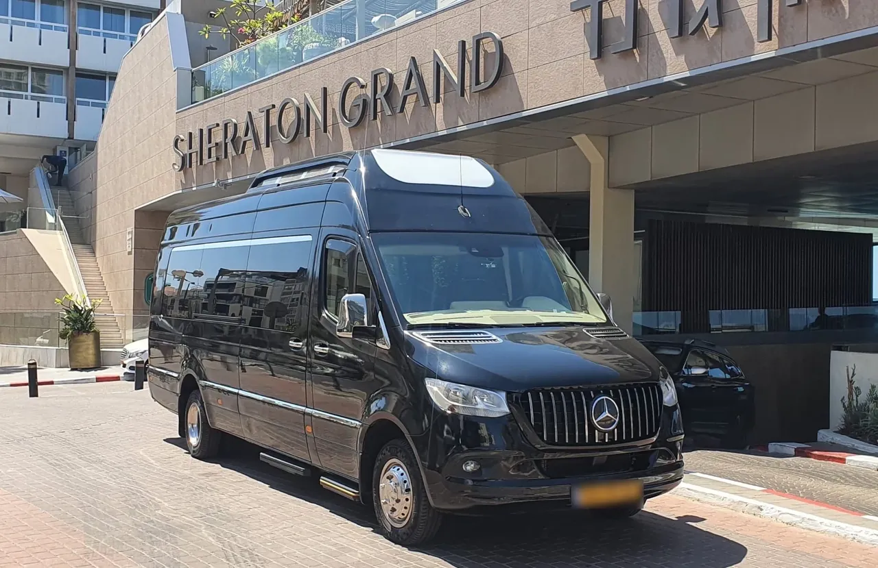 Yaron VIP Limobus - boardroom luxury group transport Israel