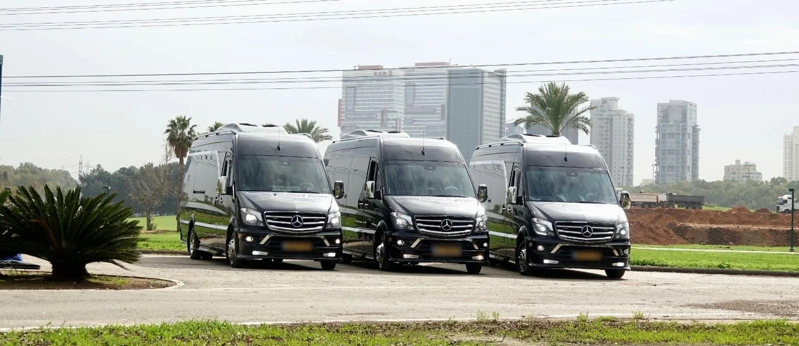 Yaron VIP Mercedes Sprinter Minibus - group luxury travel Israel
